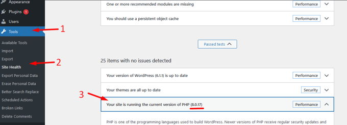 How to upgrade PHP version Wordpress check version How to upgrade PHP version Wordpress check version