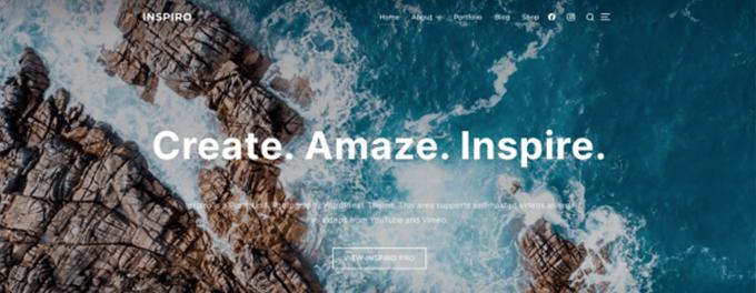 Detailed Inspiro Theme review for WordPress