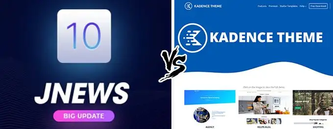 JNews vs Kadence review JNews vs Kadence