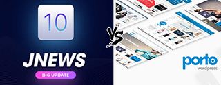 JNews vs Porto Theme comparison [2025]