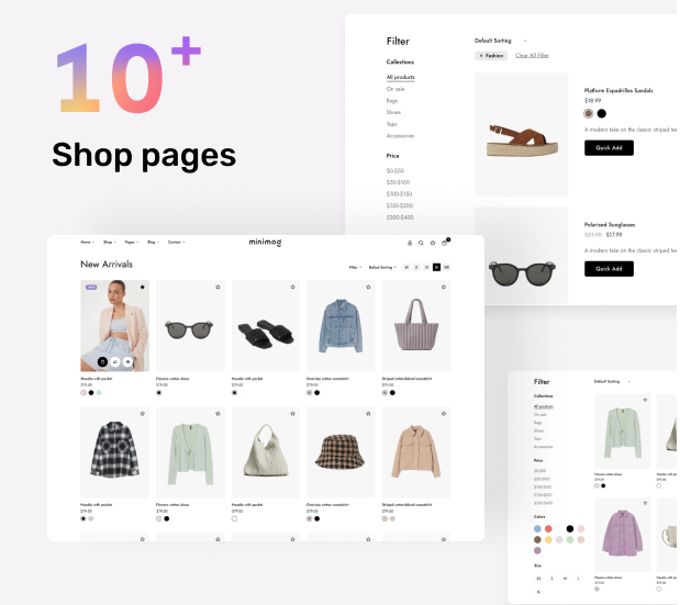 Minimog Shopping Lay-outs Minimog Shopping Lay-outs
