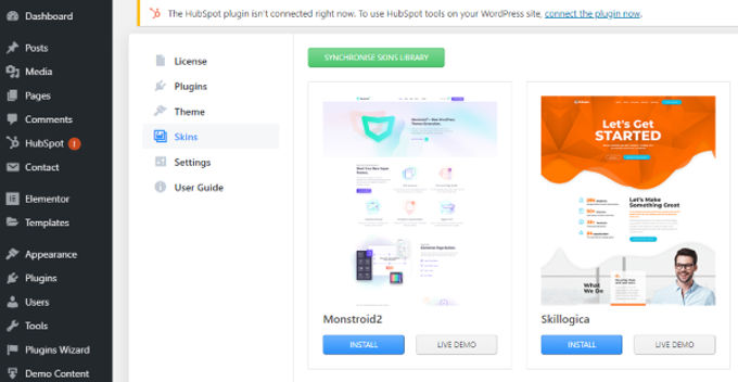 Monstroid-2 demo installation Monstroid-2 demo installation