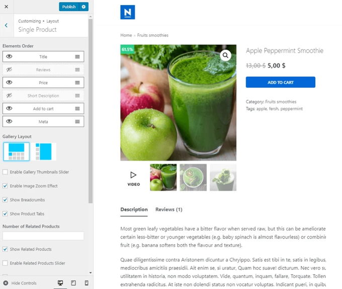 Neve theme review Woocommerce booster