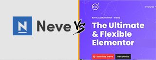 Neve vs Royal Elementor comparison [2025]