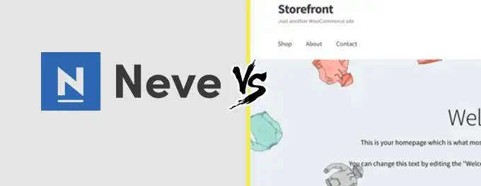 Neve vs Storefront comparison Neve vs Storefront