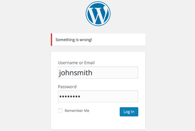 no login hints wordpress no login hints wordpress