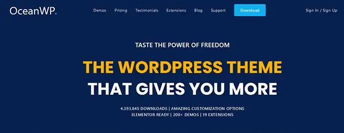 OceanWP Theme review OceanWP Theme review