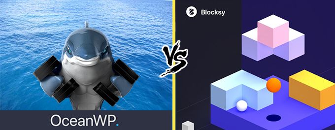 Ocean-WP vs Blocksy Ocean-WP vs Blocksy