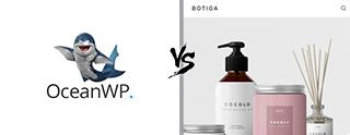 Botiga vs Ocean-WP themes comparison [2025]