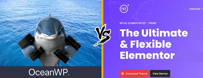 Ocean-WP vs Royal Elementor Ocean-WP vs Royal Elementor