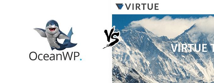 Ocean-WP vs Virtue comparison Ocean-WP vs Virtue