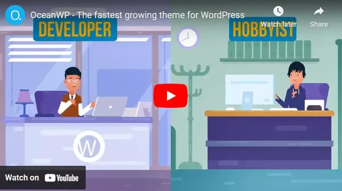 Ocean-WP Theme Video Ocean-WP Theme Video