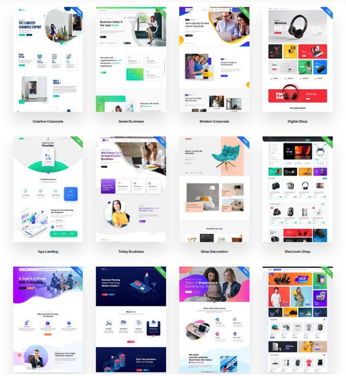 Phlox Theme review demos