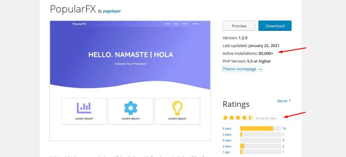 PopularFX theme review rating PopularFX theme review rating