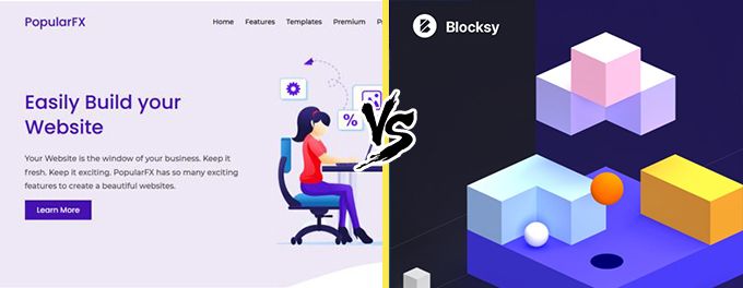 PopularFX vs Blocksy PopularFX vs Blocksy