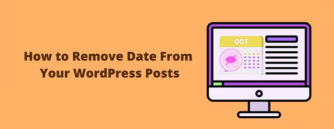 Remove date from Wordpress post Remove date from Wordpress post