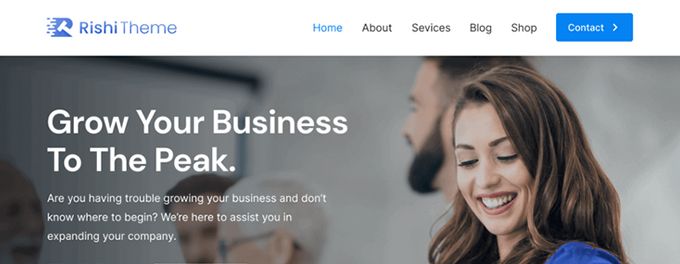 Review of Rishi theme