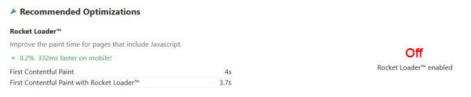 Rocket loader Cloudflare
