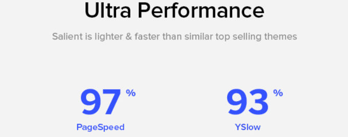 Salient fastest loading theme Salient fastest loading theme