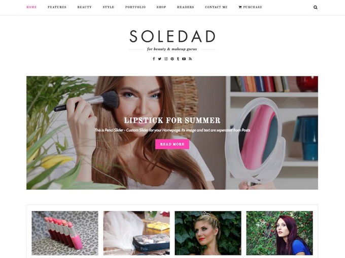 Soledad Theme review