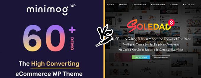 Soledad vs Minimog comparison Soledad vs Minimog