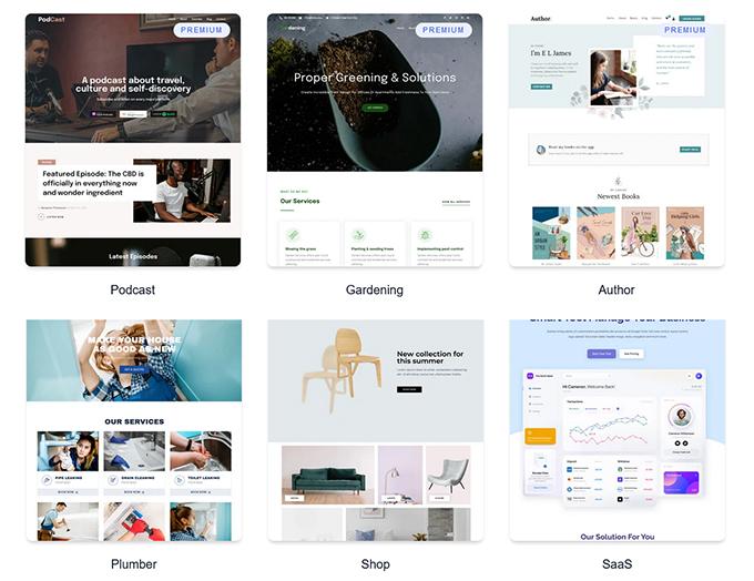 Selection of Sydney theme demos