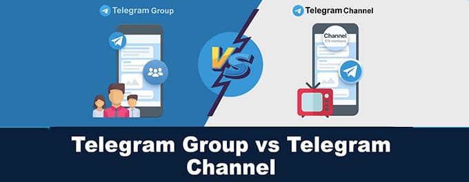 Difference Between Tele-gram Channels and Groups
