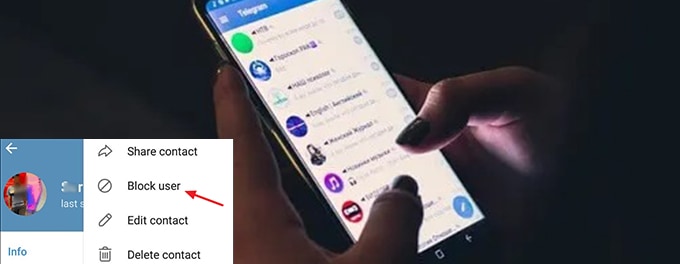 How to Block and Report Telegram Users