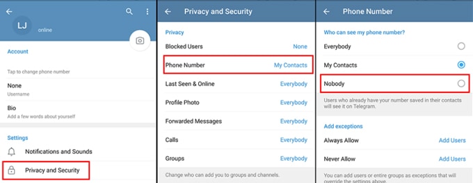 How to Go Invisible on Telegram: Privacy