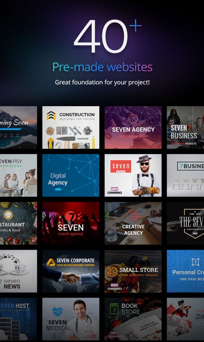 The-7 demo library options
