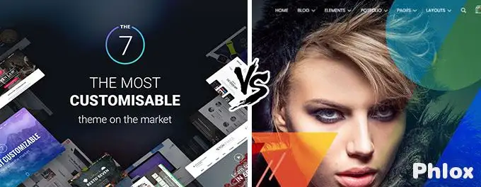 The-7 vs Phlox comparison The-7 vs Phlox