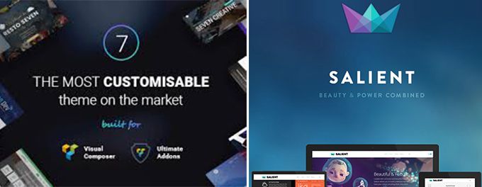 The-7 Theme vs Salient comparison The-7 Theme vs Salient