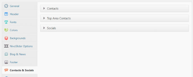 The Gem contacts set up The Gem contacts set up