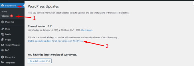 Turn Off WordPress Auto-Update WP Turn Off WordPress Auto-Update WP