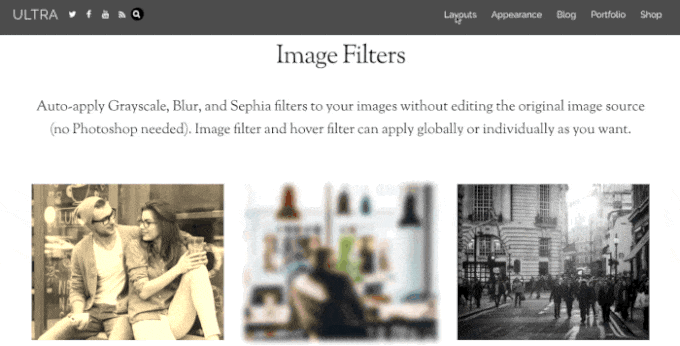 Ultra review Builder Pro Megamenu Ultra Theme review Megamenu