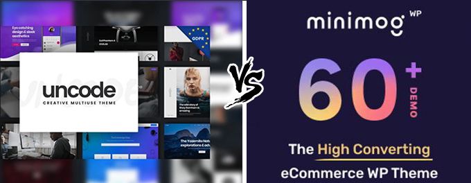 Uncode vs Minimog comparison Uncode vs Minimog