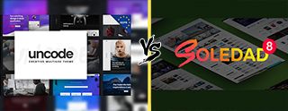 Uncode vs Soledad Theme comparison [2025]