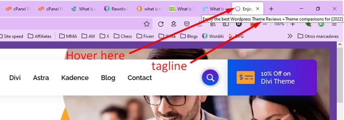 What is a tagline WordPress Show What is a tagline WordPress Show