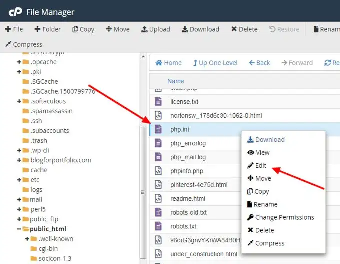 Where is php.ini in Cpanel Where is php.ini in Cpanel