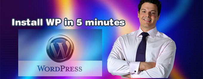 Wordpress 5 minutes installation [2025]