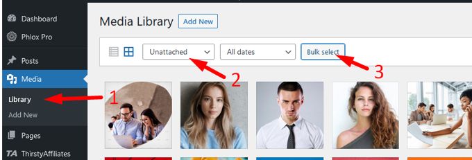WordPress Delete Unused Images media unattached WordPress Delete Unused Images media unattached