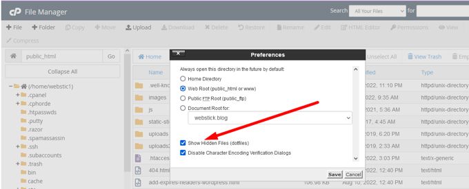 WordPress Max Upload Size show hidden files WordPress Max Upload Size show hidden files