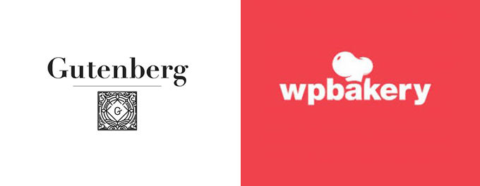 WP-Bakery Pagebuilder vs Gutenberg editor comparison WP-Bakery vs Gutenberg editor
