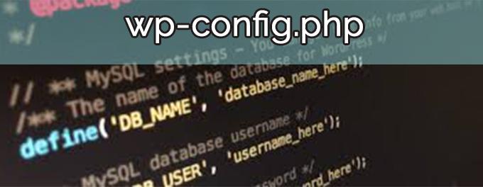 wp-config.php wp-config.php