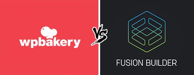 WP-Bakery Pagebuilder vs Fusion-Builder comparison WP-Bakery vs Fusion-Builder