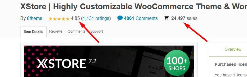 X-Store Theme review ratings