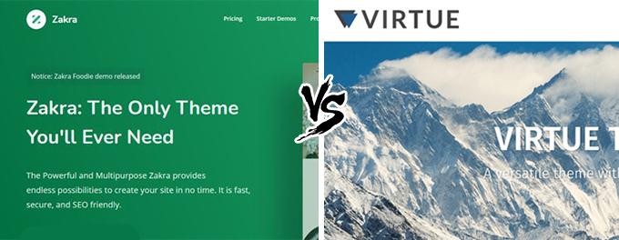 Zakra vs Virtue comparison Zakra vs Virtue