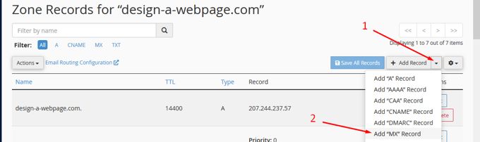 Zoho Mail set up Cpanel add new MX-records Zoho Mail set up Cpanel add new MX-records